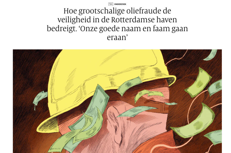 Investigation oil fraud Rotterdam