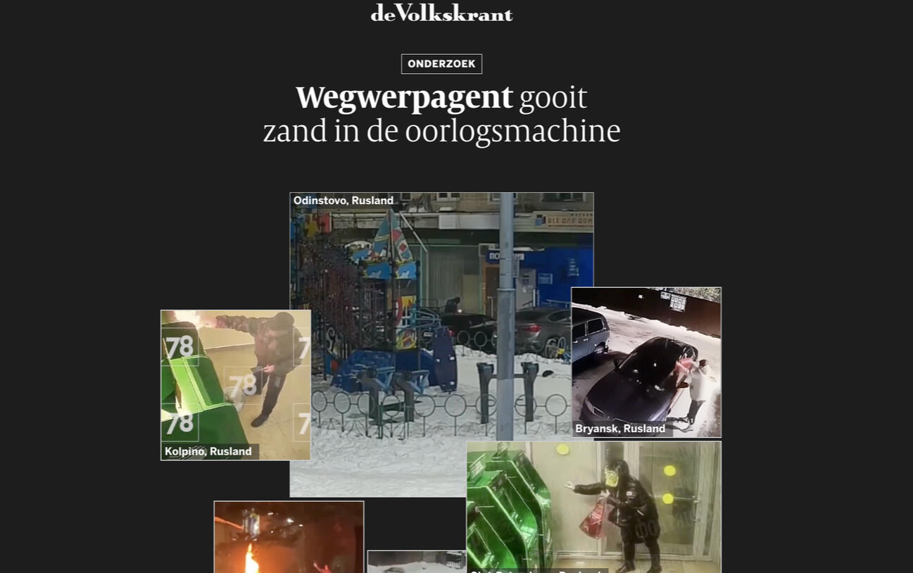 Investigation disposable agents Russia Ukraine